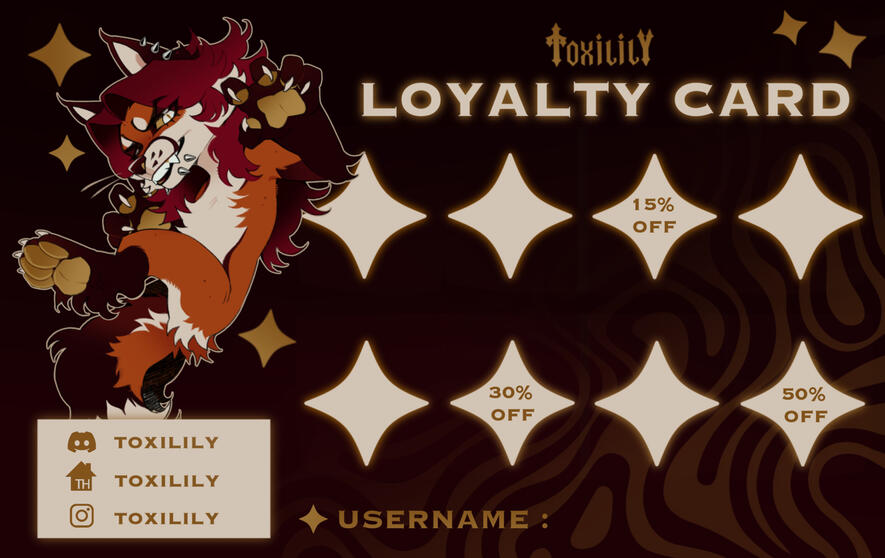 LOYALTY CARD